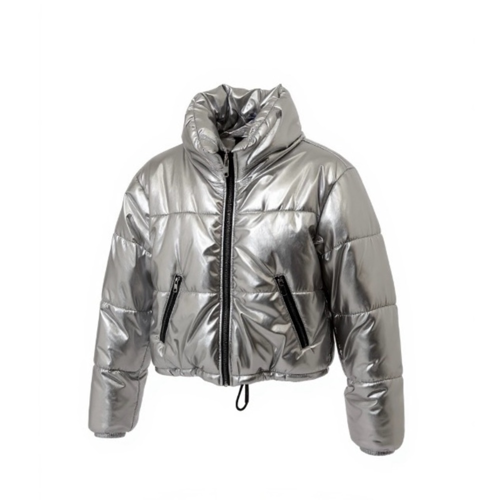 Forever 21 Metallic Silver Jacket